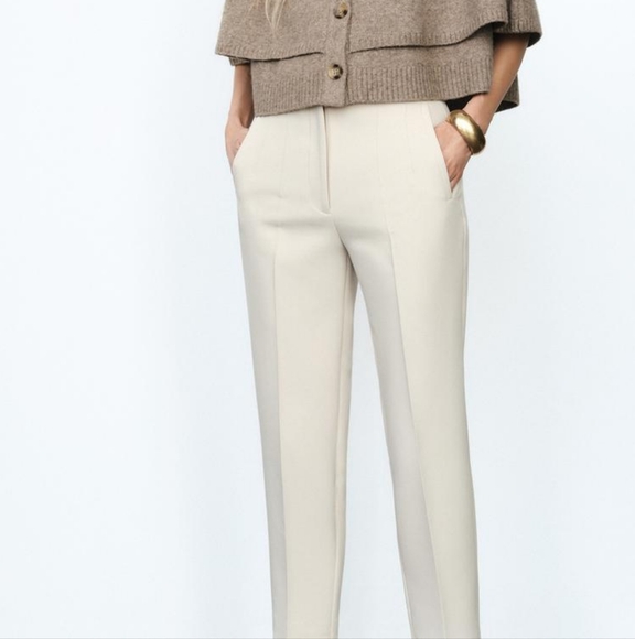 Zara High Waist Pants - Picture 2 of 6